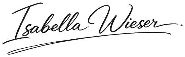 Unterschrift Isabella Wieser